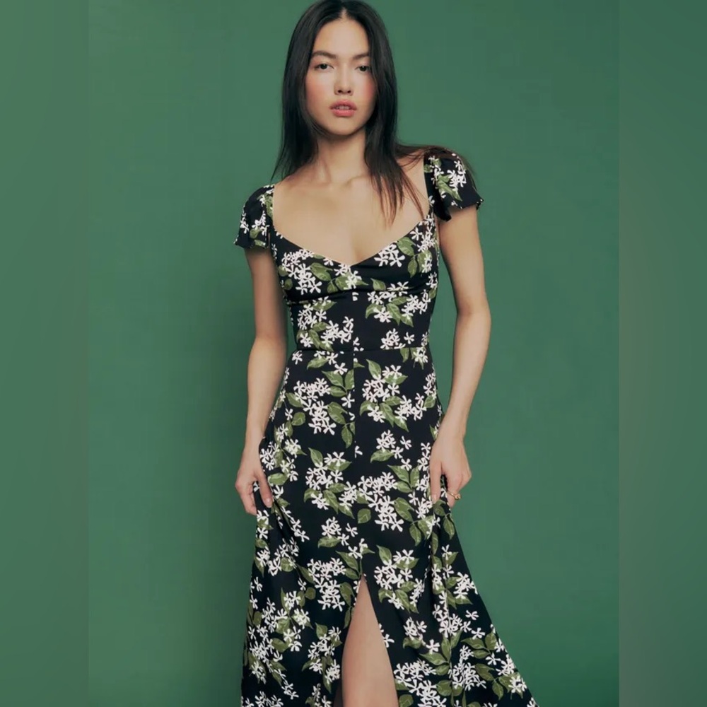 Reformation Baxley Dress in Aroma